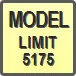 Piktogram - Model: Limit 5175